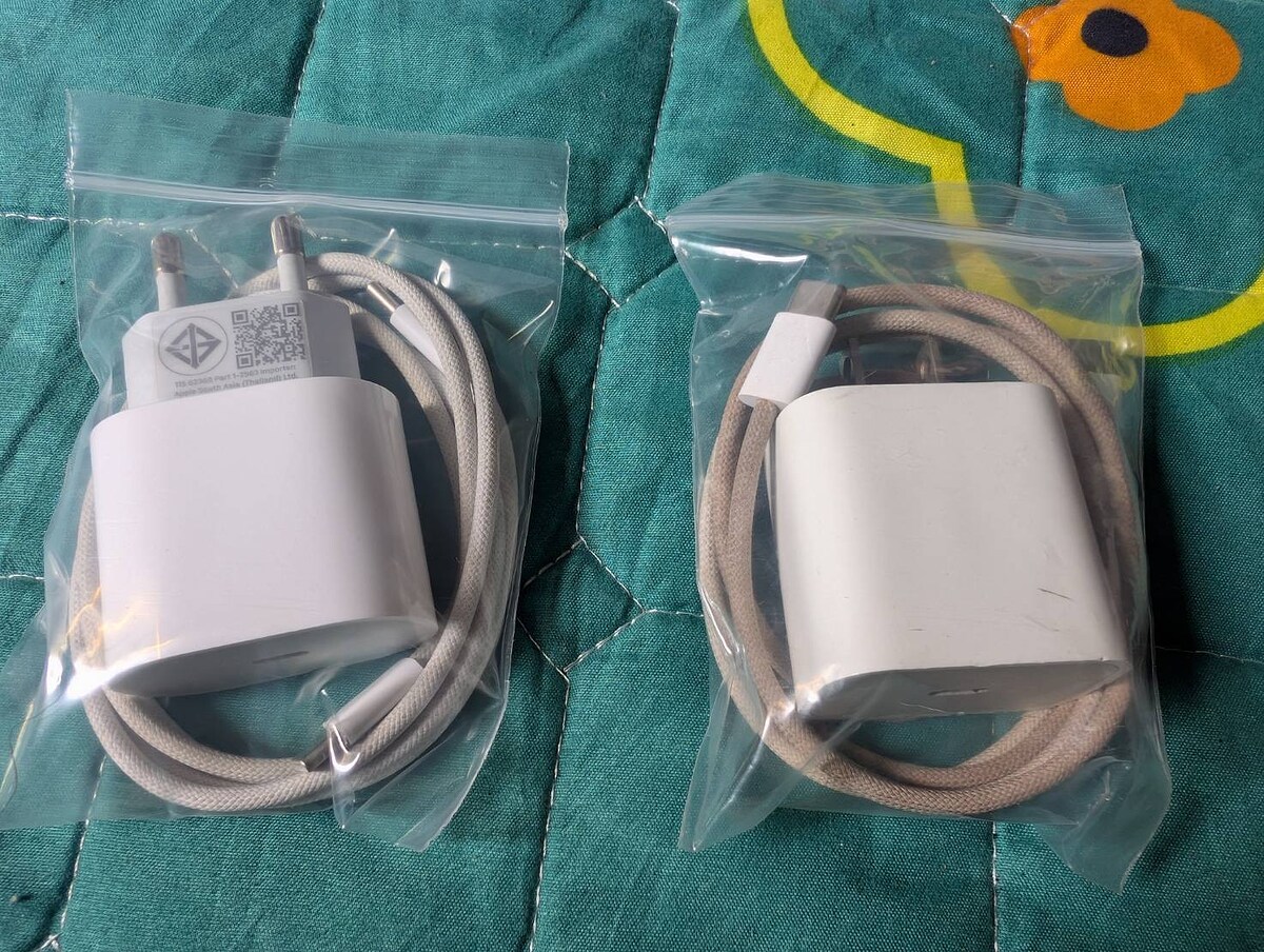 หัวชาร์จ สายแท้ ไทซี iPad iPhone 