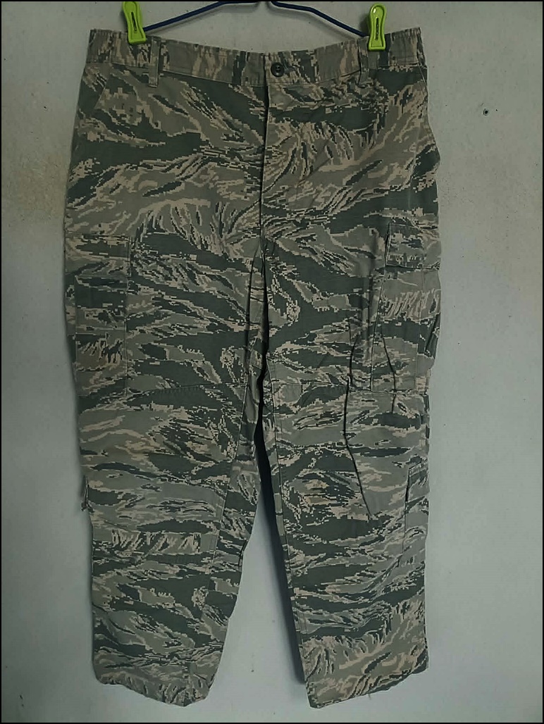 กางเกง Tiger Stripe ทหารอากาศ USAF  ARMY AIR FORCE (ABU)  Size: 38-39 นิ้ว