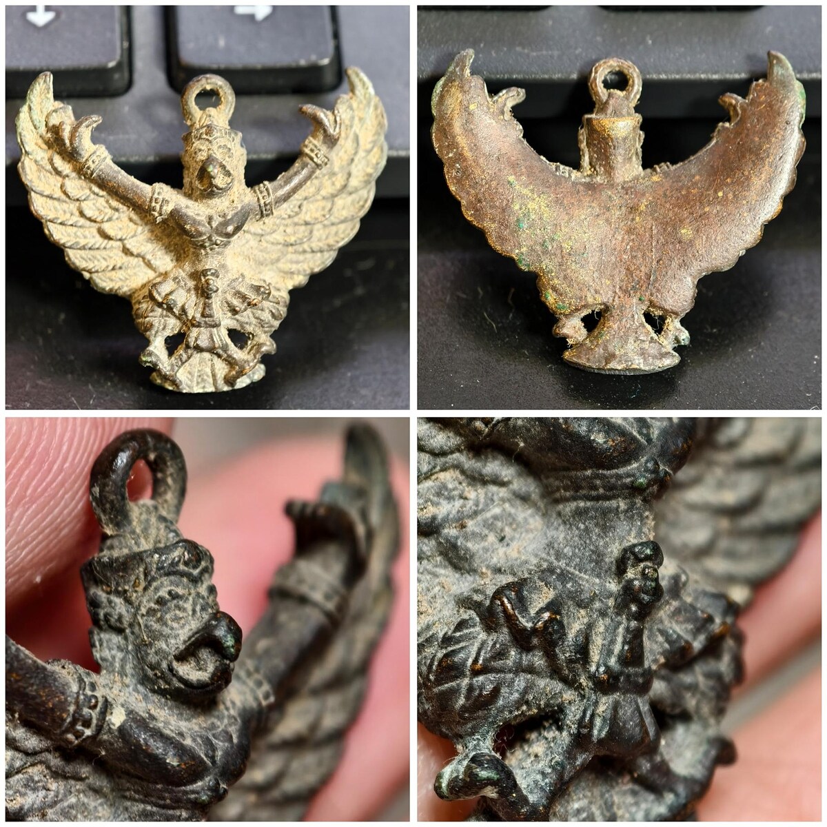 5  ครุฑเก่าไม่ทราบที่    390  ส่ง 50

สภาพเดิมๆ  สวยๆ  งานเก่าโบราณ  อายุหลายสิบปี     มีรับประกัน