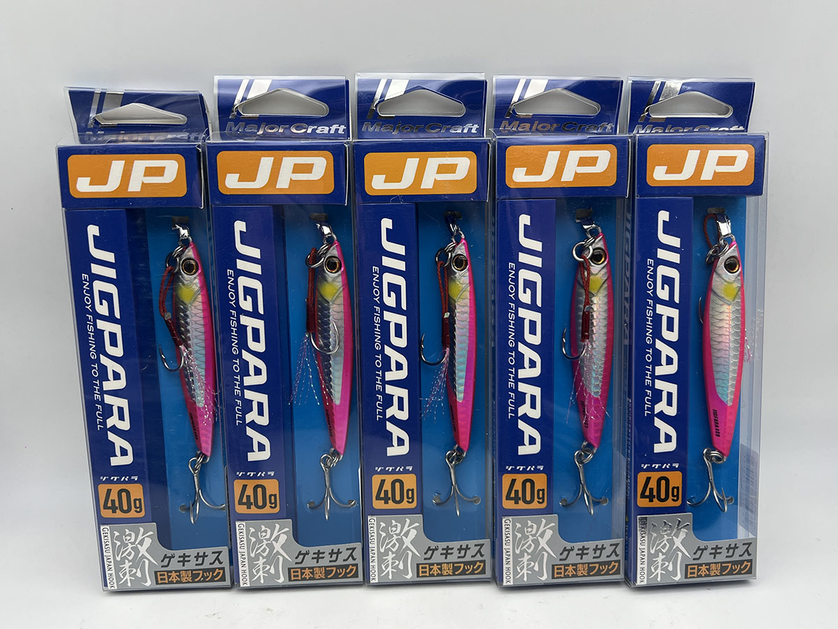 3. Major Craft JIGPARA 40g ของใหม่ 100% Japan


ขาย ตัวล่ะ 135 บาท

จัดส่ง J&T 40 บาท


ชื่อ