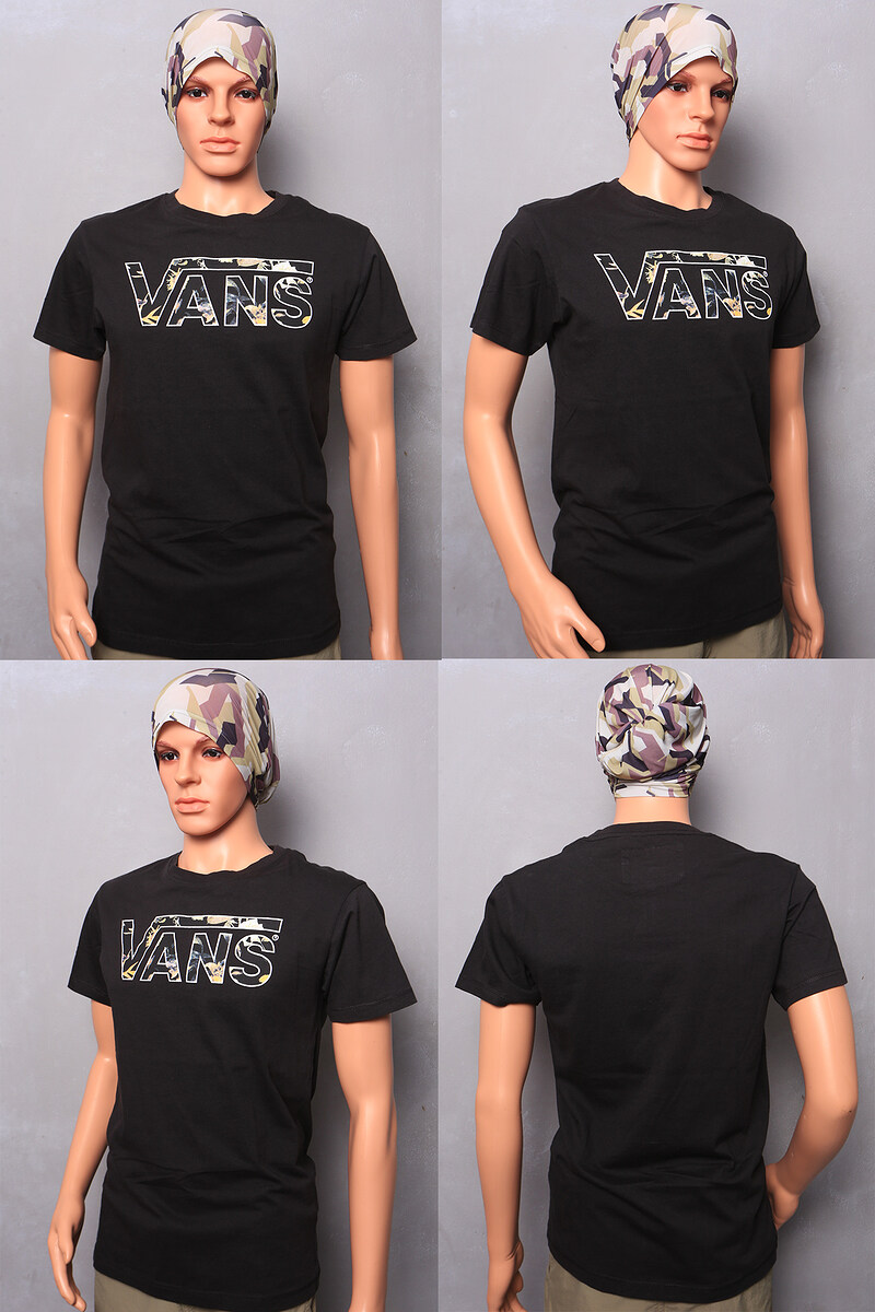 เสื้อยืดแขนสั้น Original Custom VANS 100% Cotton Size L 

สีดำ (ขนาดวัดจริง)  รอบอกกว้าง 38" นิ้ว 
