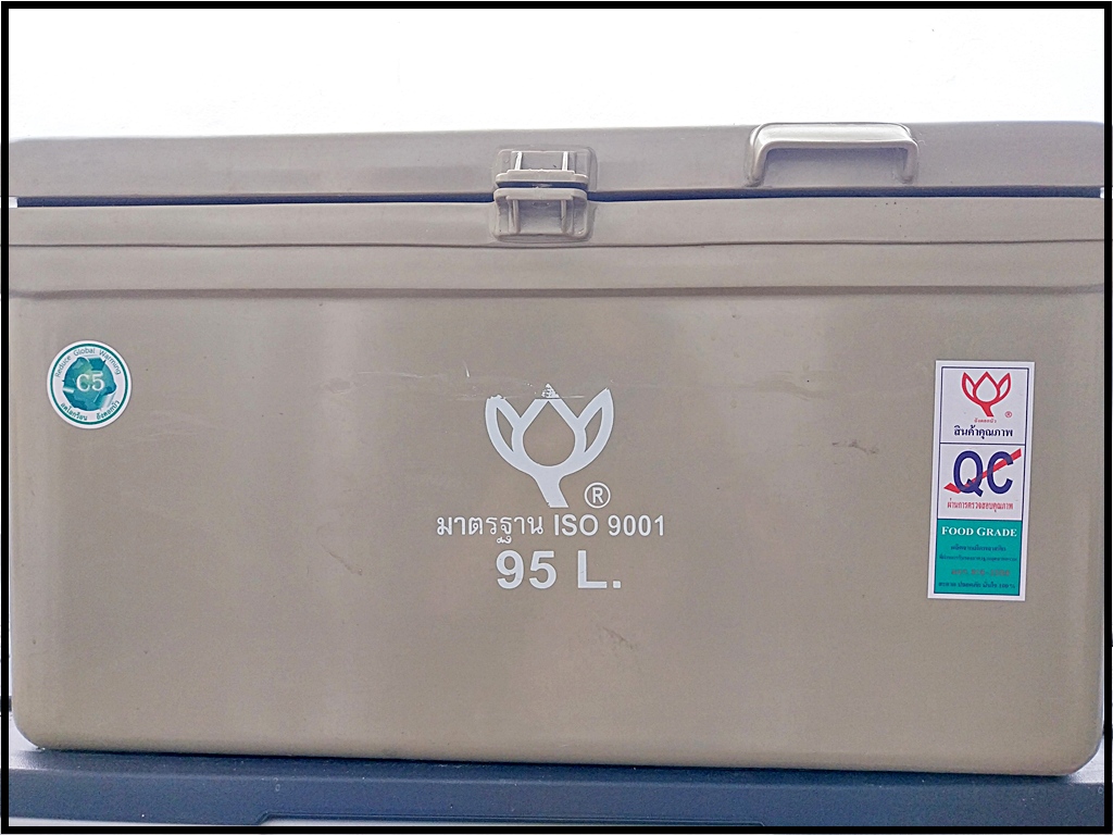 [N]--> ถังแช่ดอกบัว95L ทรงยาว แบ่งไปใช้