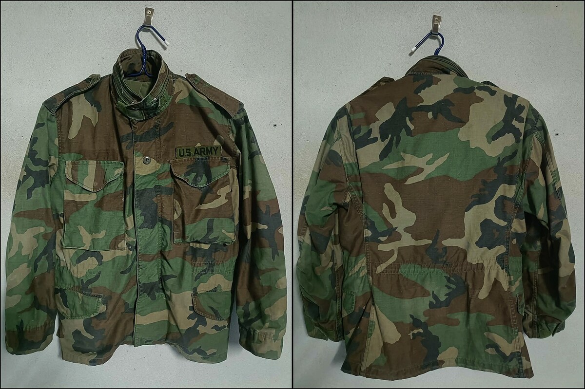 เสื้อjacket field M 65 (งานแท้กองทัพ)   SIZE : รอบ-อก 33-37 นิ้ว 