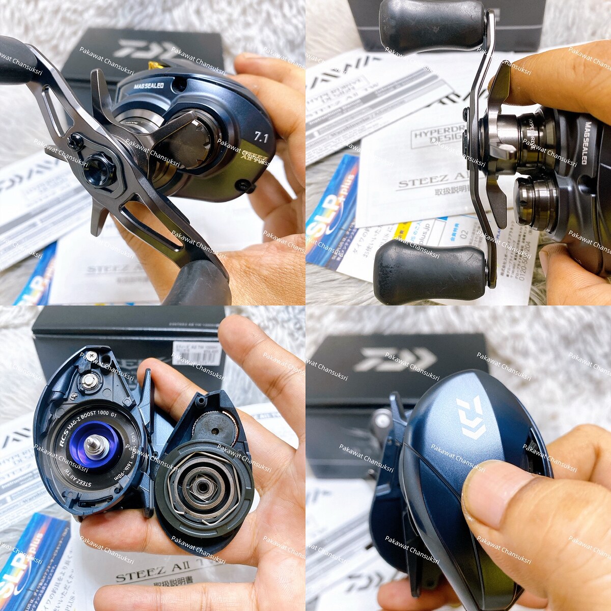 Daiwa 23’Steez A II TW 1000HL 7.1
รอกสภาพสวยมากเหมือนให