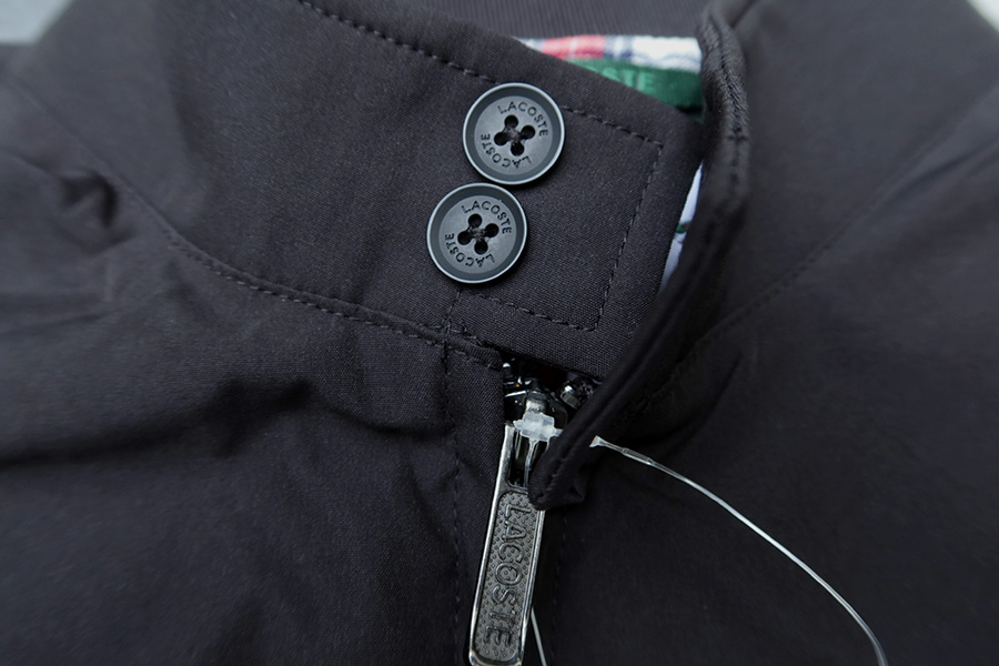 Lacoste waterrepellent twill harrington jacket 