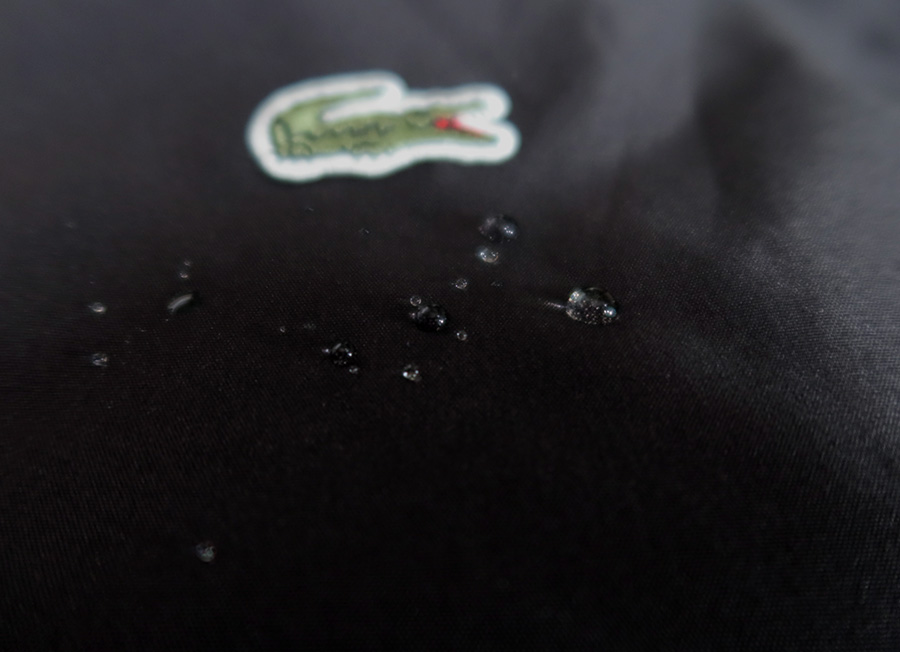 Lacoste waterrepellent twill harrington jacket 