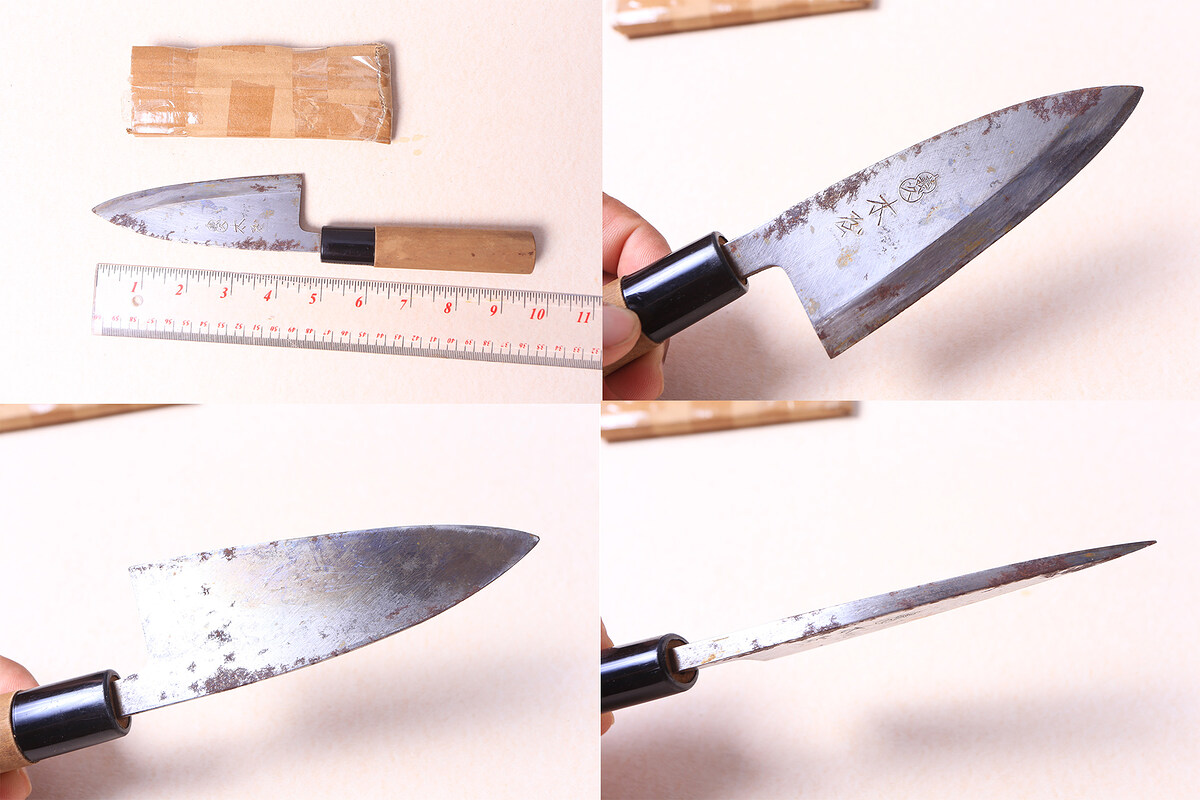DEBA KIYA YOSHIHISA เล่มเล็ก ใบมีดยาว 115 mm. ความยาว�