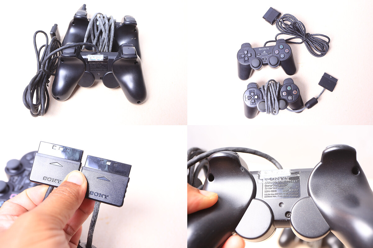 Joy Playstation 2 สีดำ ของแท้ (ไม่ผ่านการใช้งาน 