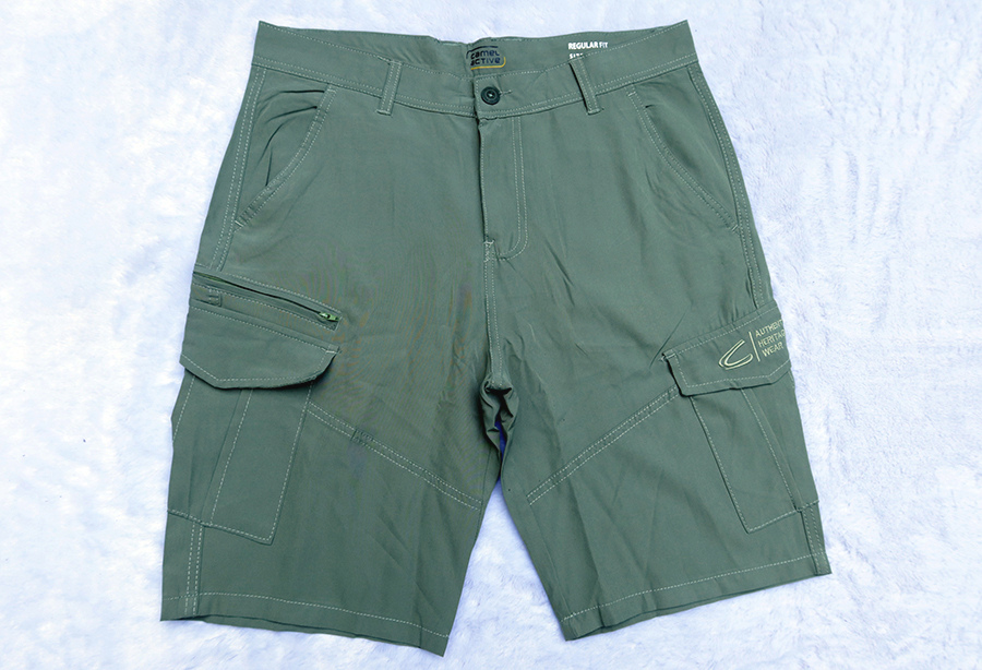 Camel active cargo /L/34 กางเกงขาสั้นผ้ายืด 6 กระเป๋าสีสวยใหม่ รวมส่ง Flash
