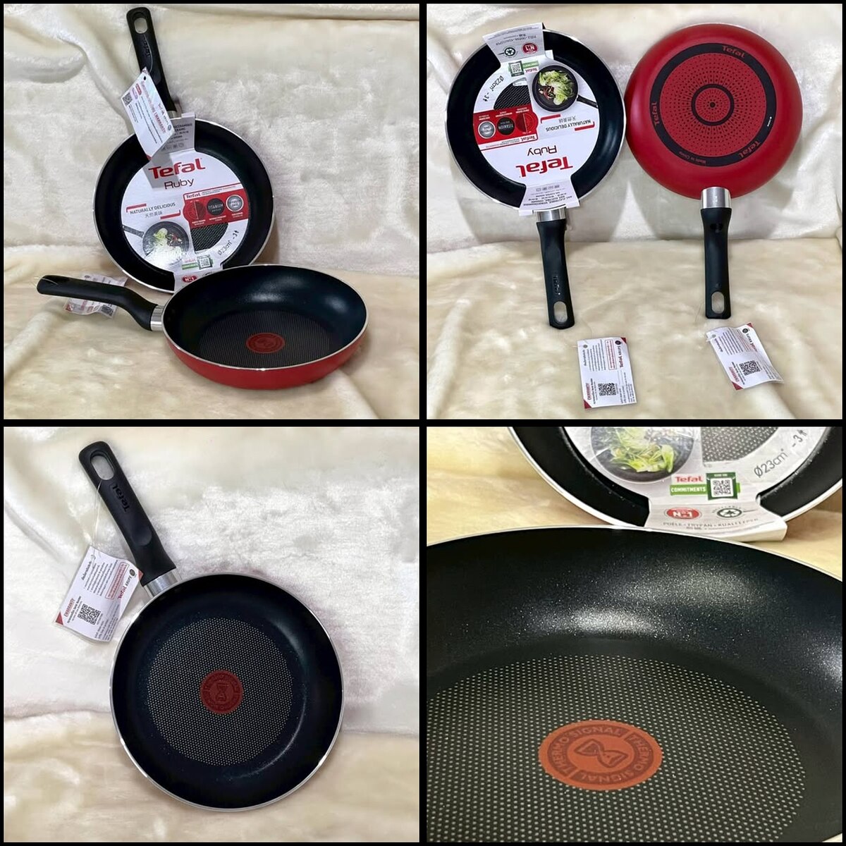

 รายการที่ 4  กระทะ tefal    ราคา 199.-/ใบ  ของใหม่นะครับ    มีใบประกันห้อย ยังไม่ผ่านการใช้งาน 