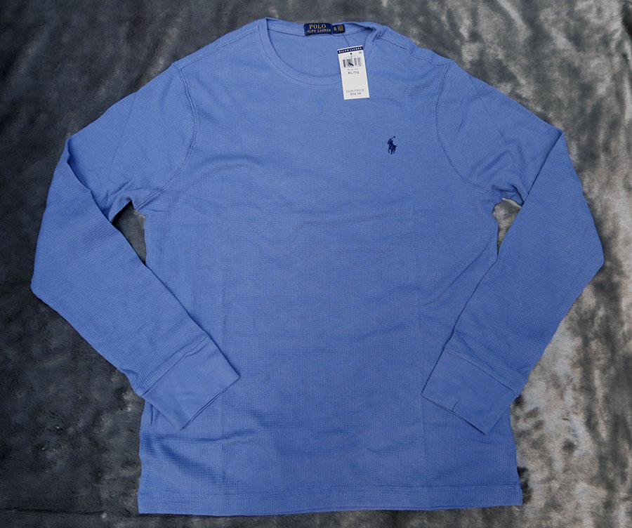 Polo Ralph Lauren  /XL (48) เสื้อยืดแขนยาวสวยใหม่แท้ ราคารวมส่ง Flash