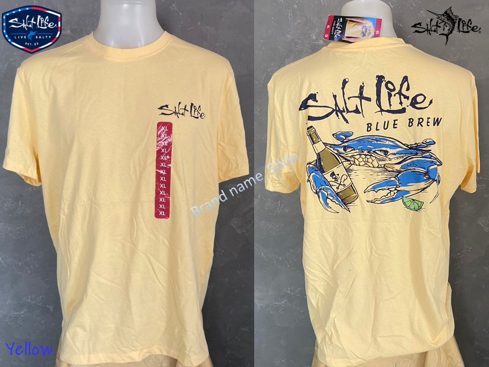 •Yellow
Size XL : (สำหรับรอบอก 47-48”) อกกว้าง 24 นิ้ว ความยาว 28.5 นิ้ว ไหล่กว้าง 19.5 นิ้ว แขนยาว