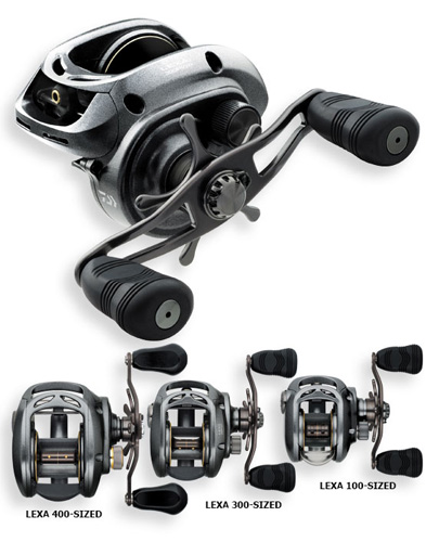 Daiwa LEXA100HSL LEXA Baitcast Reel Paddle Handle, Left Hand