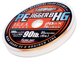 SUNLINE Saltwater Special PE JIGGER 8 HG