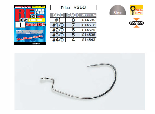 Decoy Rock Fish Limited Worm 13S