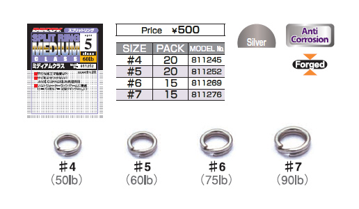 Decoy Split Ring Medium Class R-3