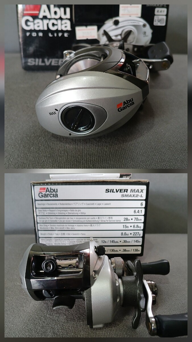 Abu silver max ซ้าย มือ1ใหม่ๆ