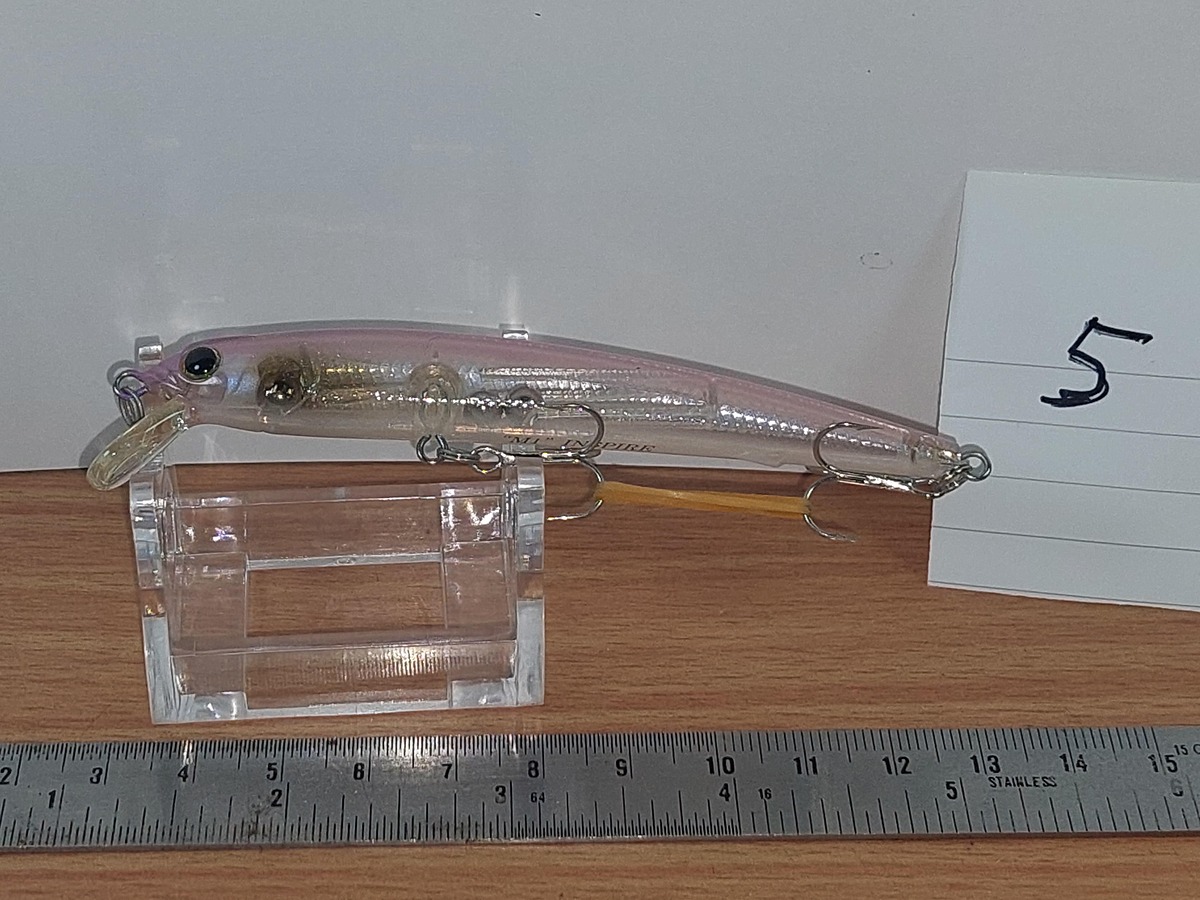   Dum fishing  LURE # 5  *     **** EVER GREEN  INSPIRE  M 1   MINNOW    ****