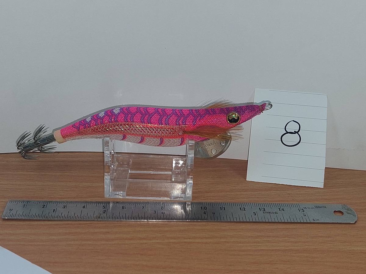   Dum fishing      LURE # 8  **** YAMASHITA  EGI  LIVE   ***