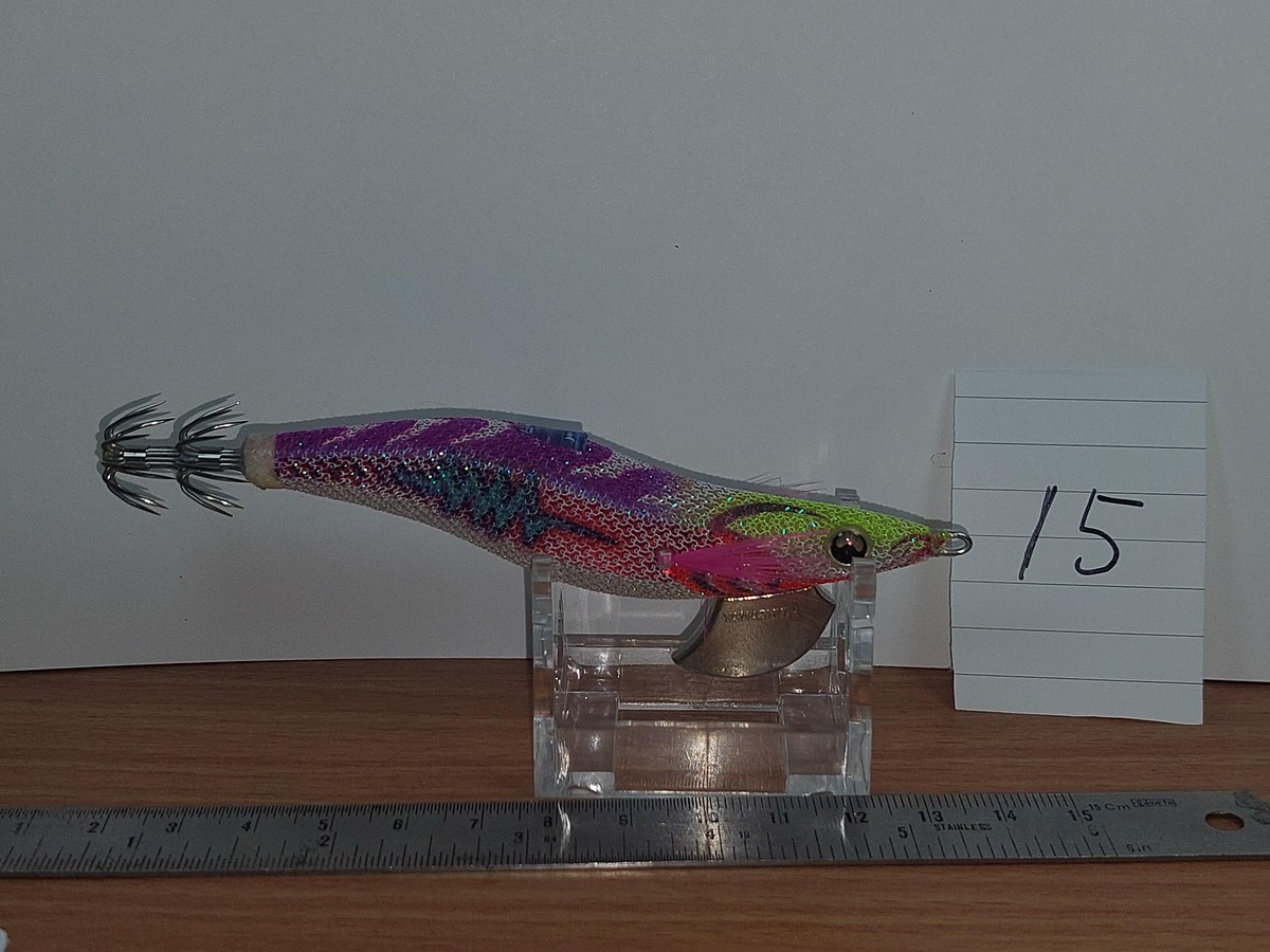   Dum fishing    LURE #  15     *** YAMASHITA  EGI OH LIVE    ***