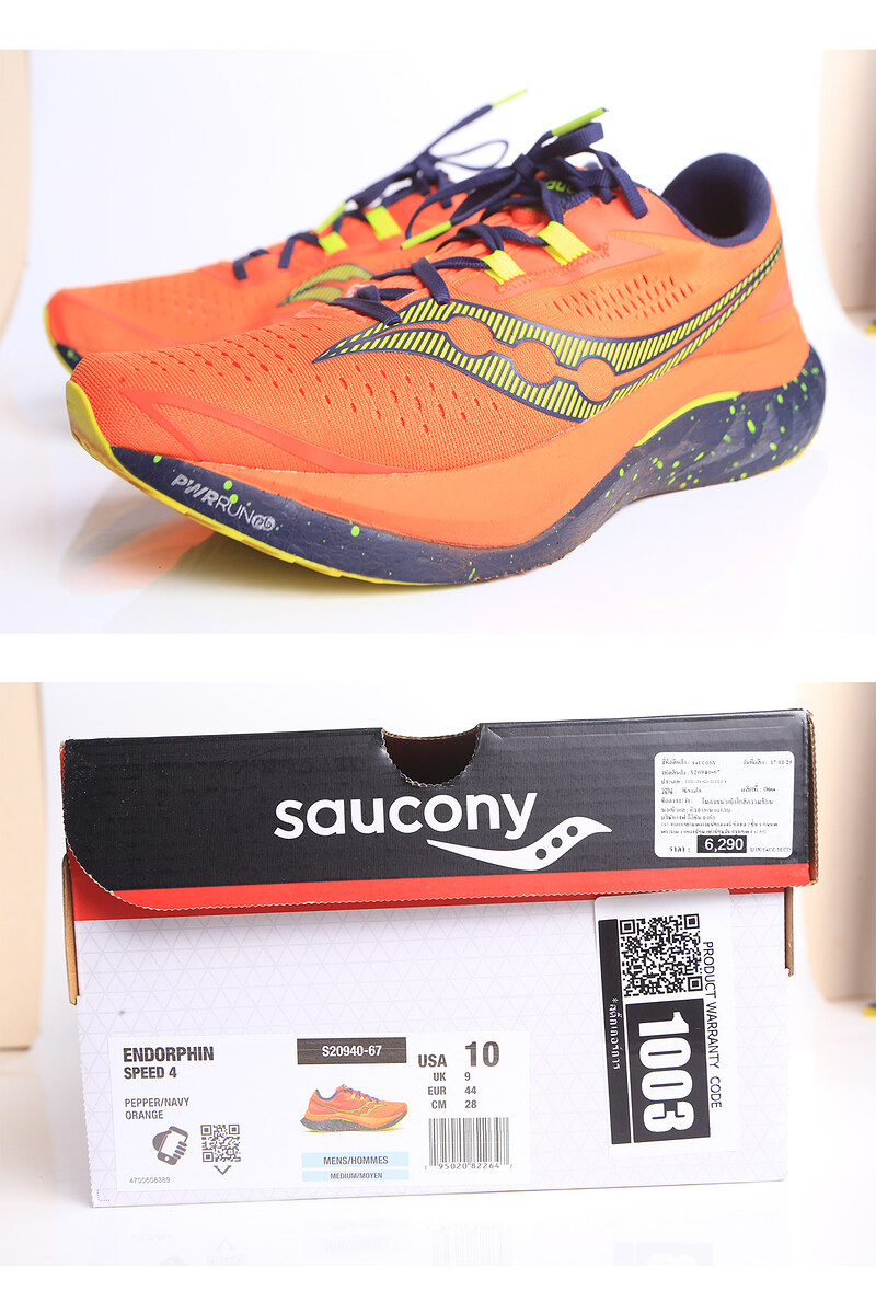 รองเท้าวิ่ง Saucony Mnen's ENDORPHIN SPEED4 Size US10 / EUR44 / CM28 