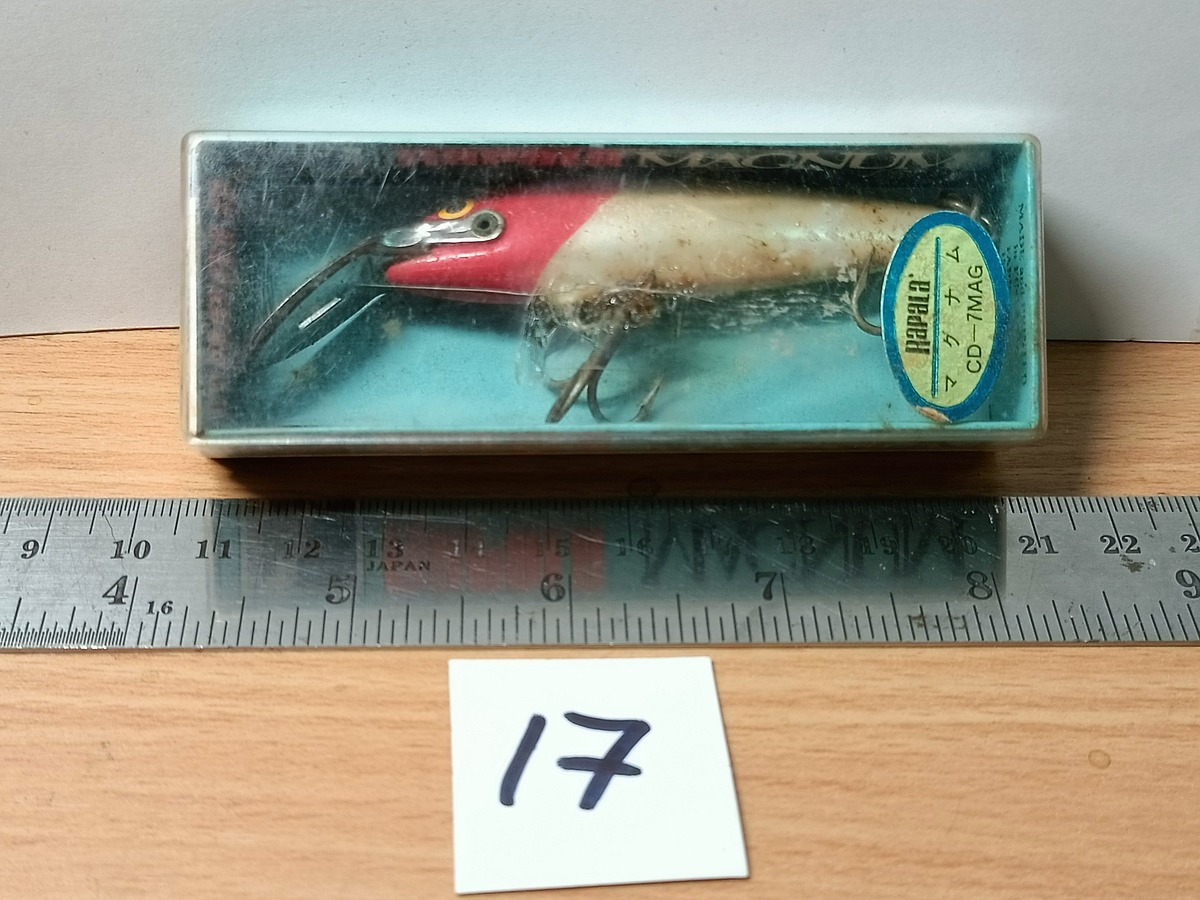   Dum fishing   **** LURE #  17   RAPALA  CD   RH   SINKIJNG  ***
