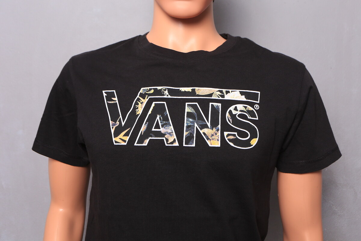 เสื้อยืดแขนสั้น Original Custom VANS 100% Cotton Size L