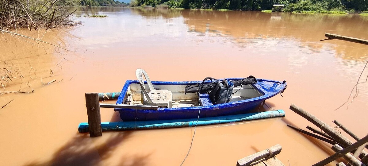 เรือไม่โคลงเคลงคับ
เมื่อเจอท่อPVC4"