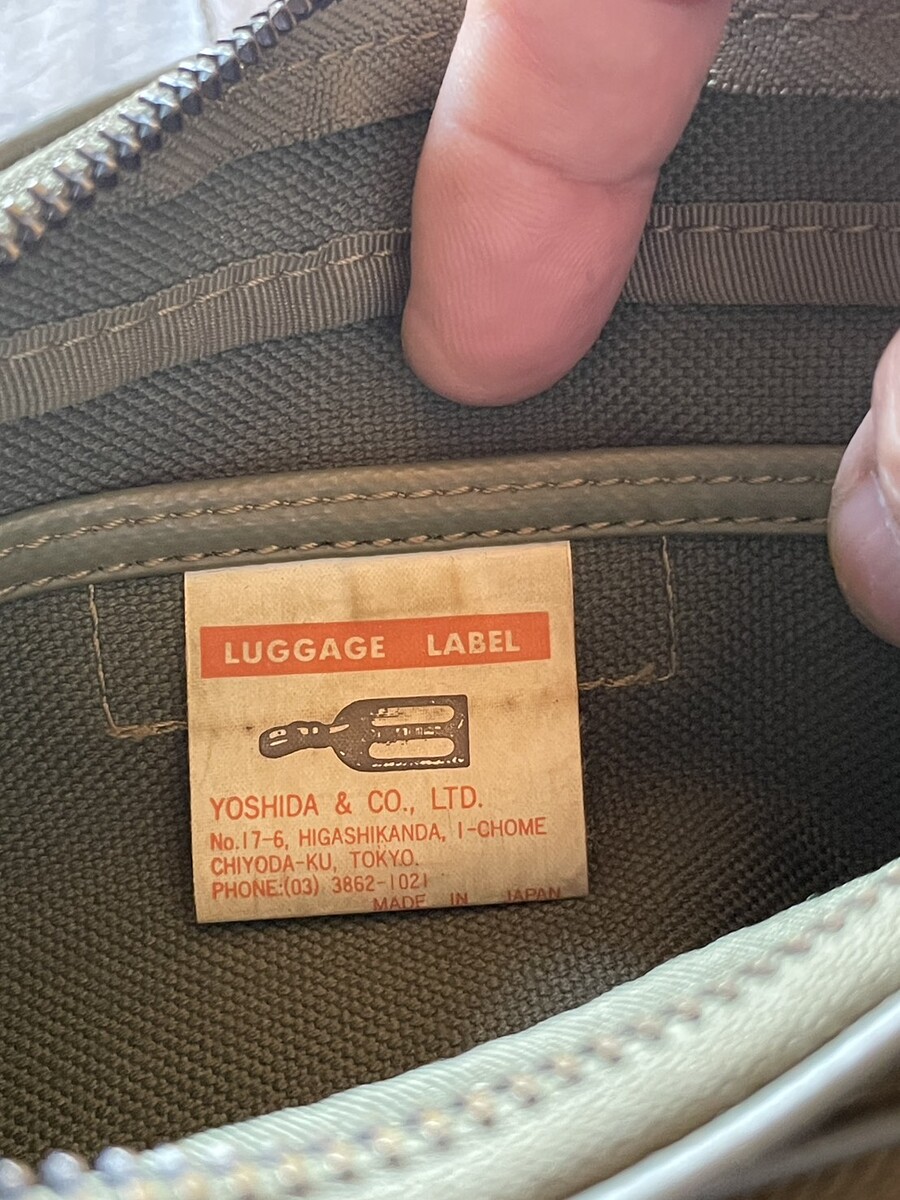 ❌ปิดครับ❌กระเป๋าสะพาย JUGAGE LABEL YOSHIDA&COLTD. Made in Japan  