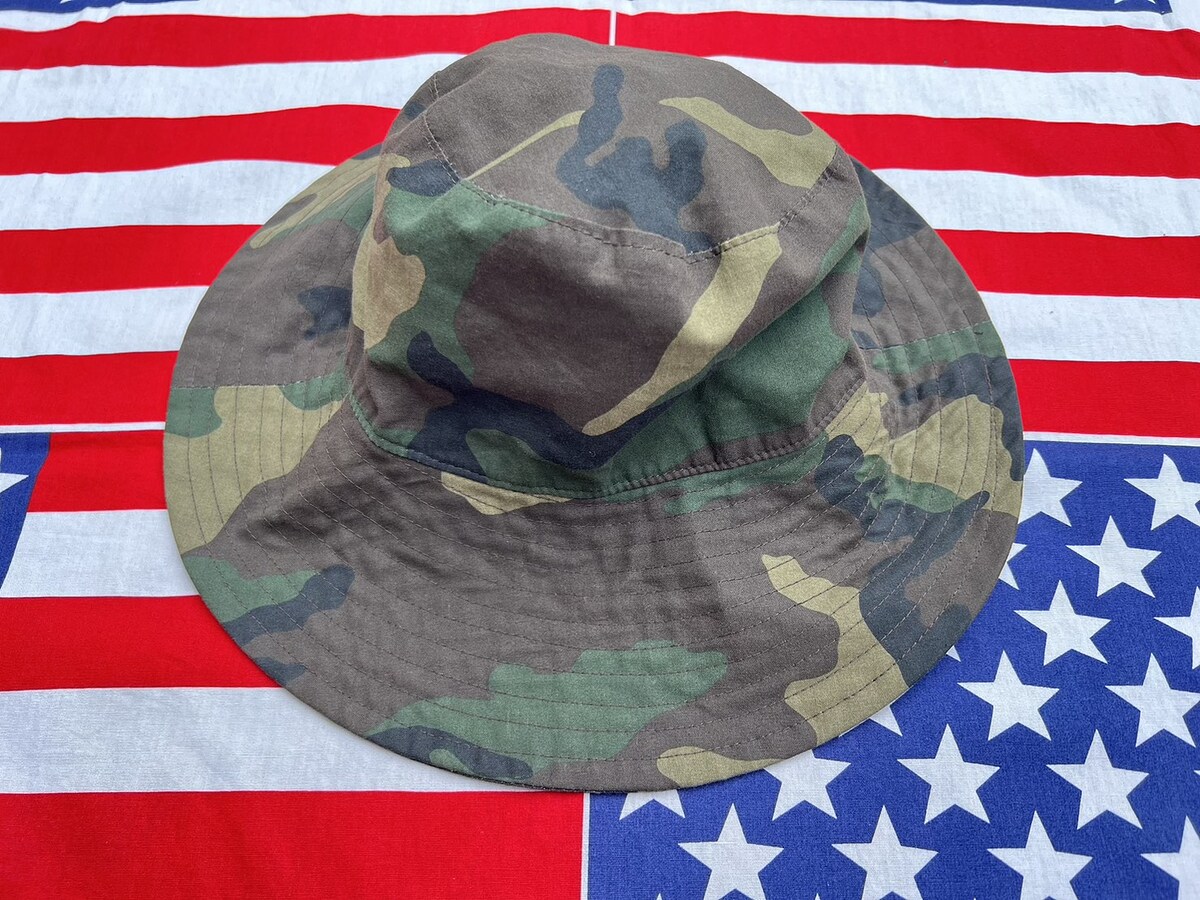 B. Milliner and M - Camo Bucket Hats