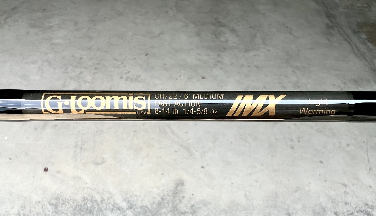 ooo คันเบท Gloomis IMX CR722 ooo
