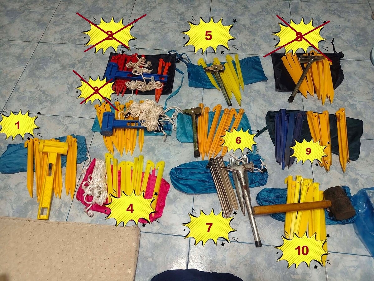 SELL! สมอบก สำหรับงานแคมป์ปิ้ง 2 กอง 150 รส ครับ *ปิดทั้งหมดแล้วครับ*