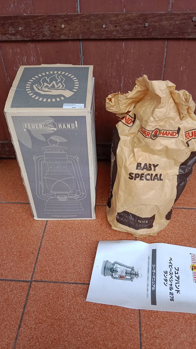 ตะเกียง feuerhand baby special 276 ของใหม่