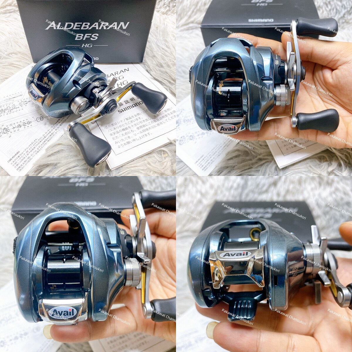 Shimano 22’ Aldebaran BFS HG
รอกสภาพสวยมากเหมือนใหม่ มีรอยขนแมวบางๆจุดเดียว นอกนั้นสวยใสมาก หมุนลื่
