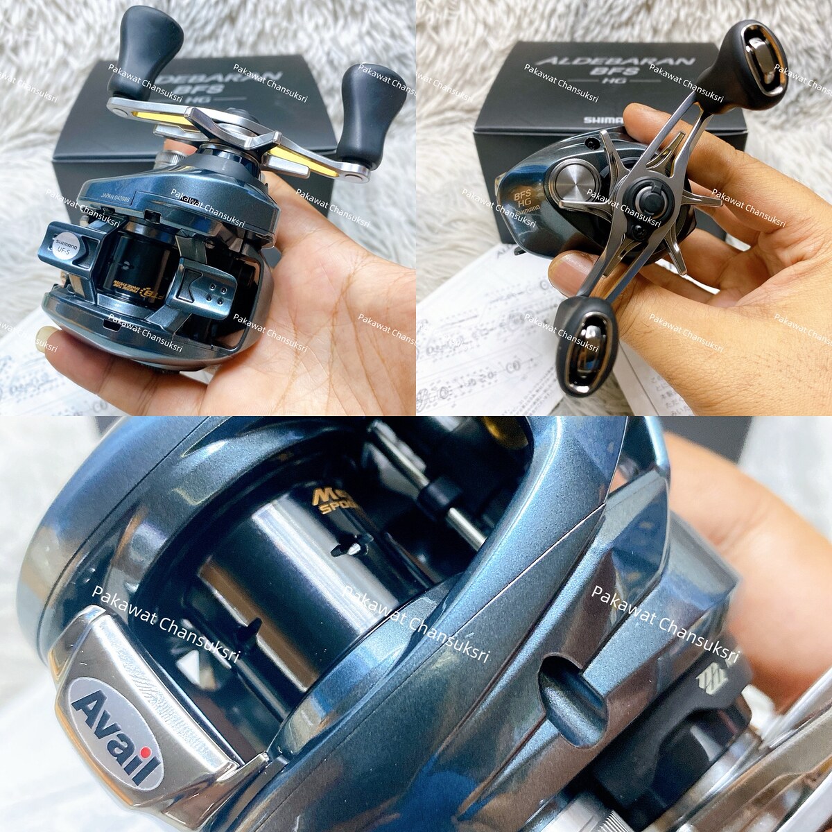 Shimano 22’ Aldebaran BFS HG
รอกสภาพสวยมากเหมือนใหม่ มีรอยขนแมวบางๆจุดเดียว นอกนั้นสวยใสมาก หมุนลื่