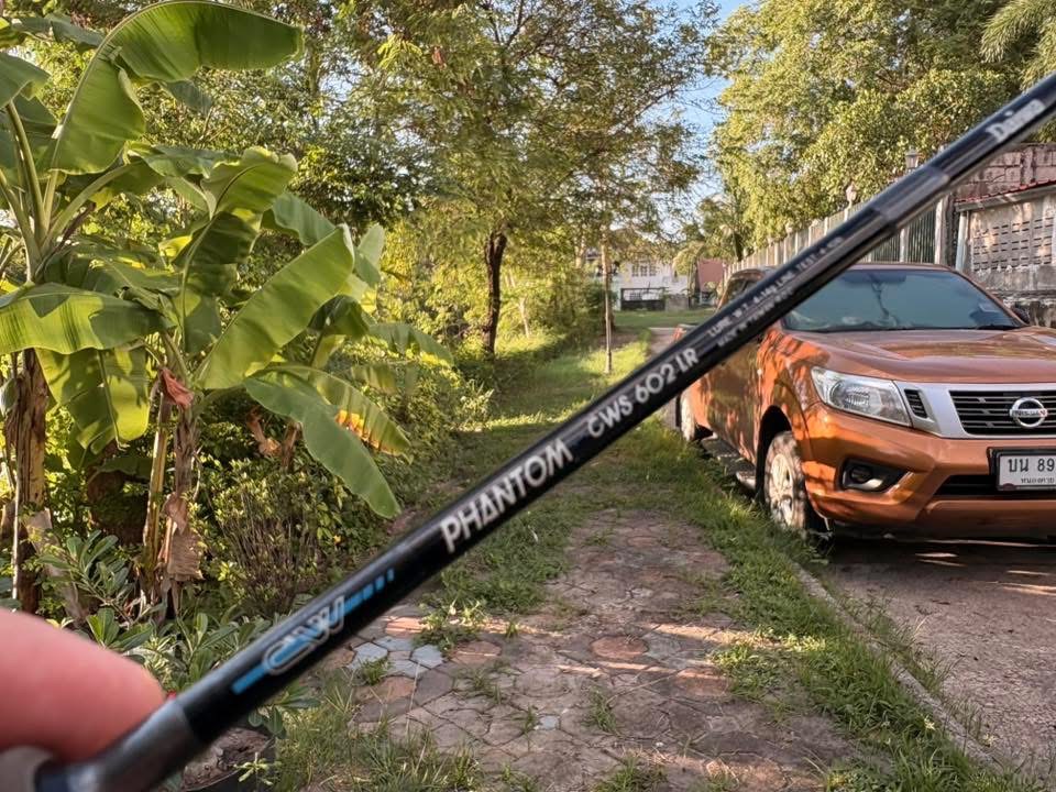 คันสปิน Daiwa CW Phantom 4-10 lb สายUL 