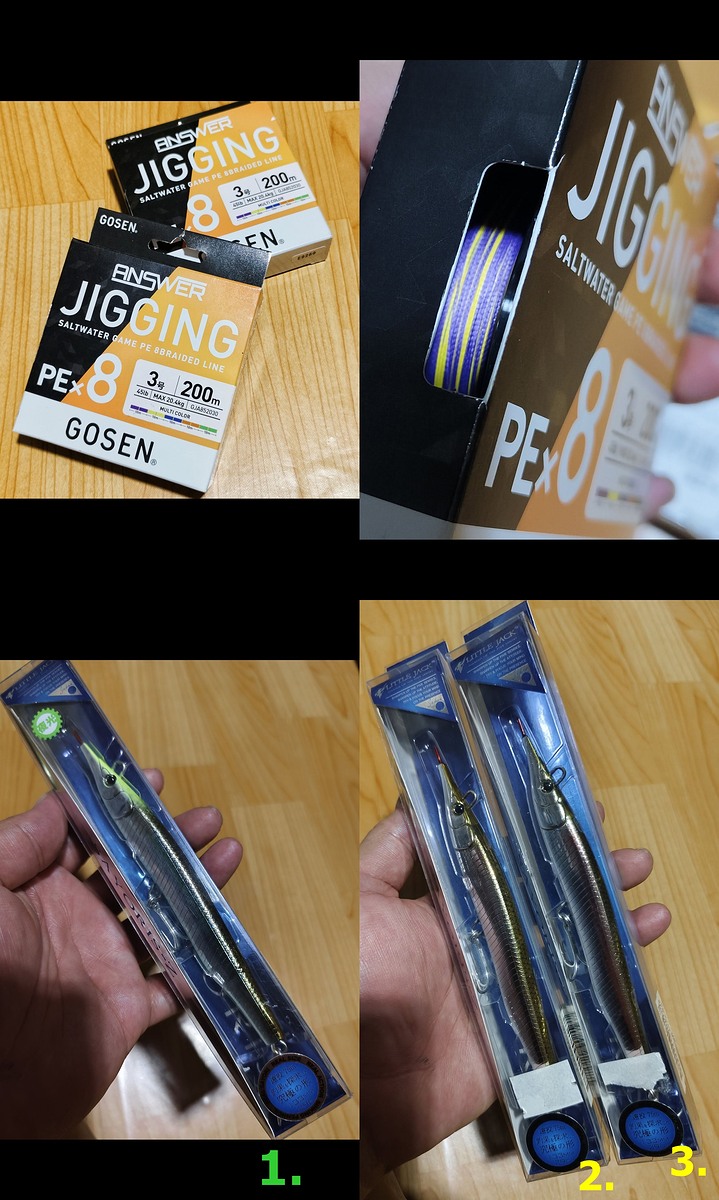  [b]

สาย PE3 GOSEN Answer Jigging X8  200 m

Jigging แคสอินทรีย์ ตีชายฝั่งแจร่มๆ

ของใหม่มี 2