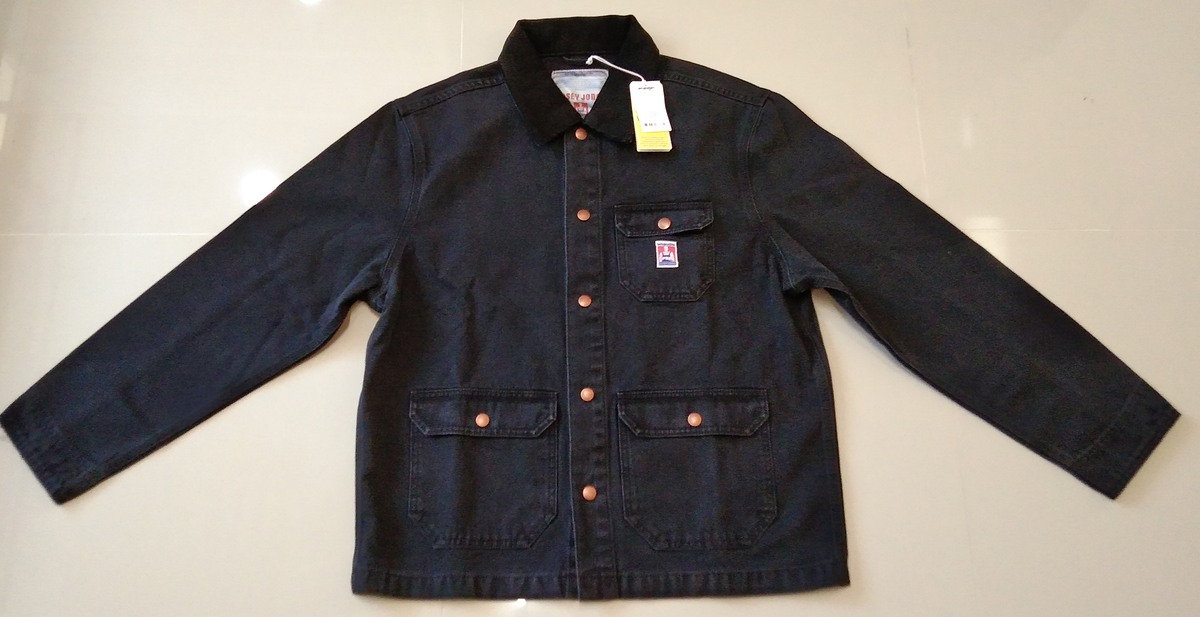 เสื้อเชิ้ตยีนส์แขนยาวผู้ชาย Wrangler Casey Jones Utility