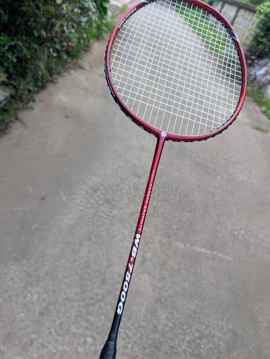 ไม้แบดมินตัน Wingheri WB-7500G   Full Carbon Graphite   Titanium Graphite 