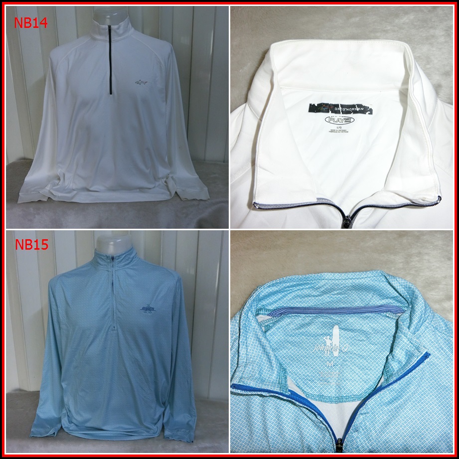 NB14.GREG NORMAN  ใส่ออกทริปกลางแจ้งตกปลา ชนิดเนื้อผ้าบาง ชนิดผ้าแห้งไว  Size L อก 47 นิ้ว / 31 นิ้ว