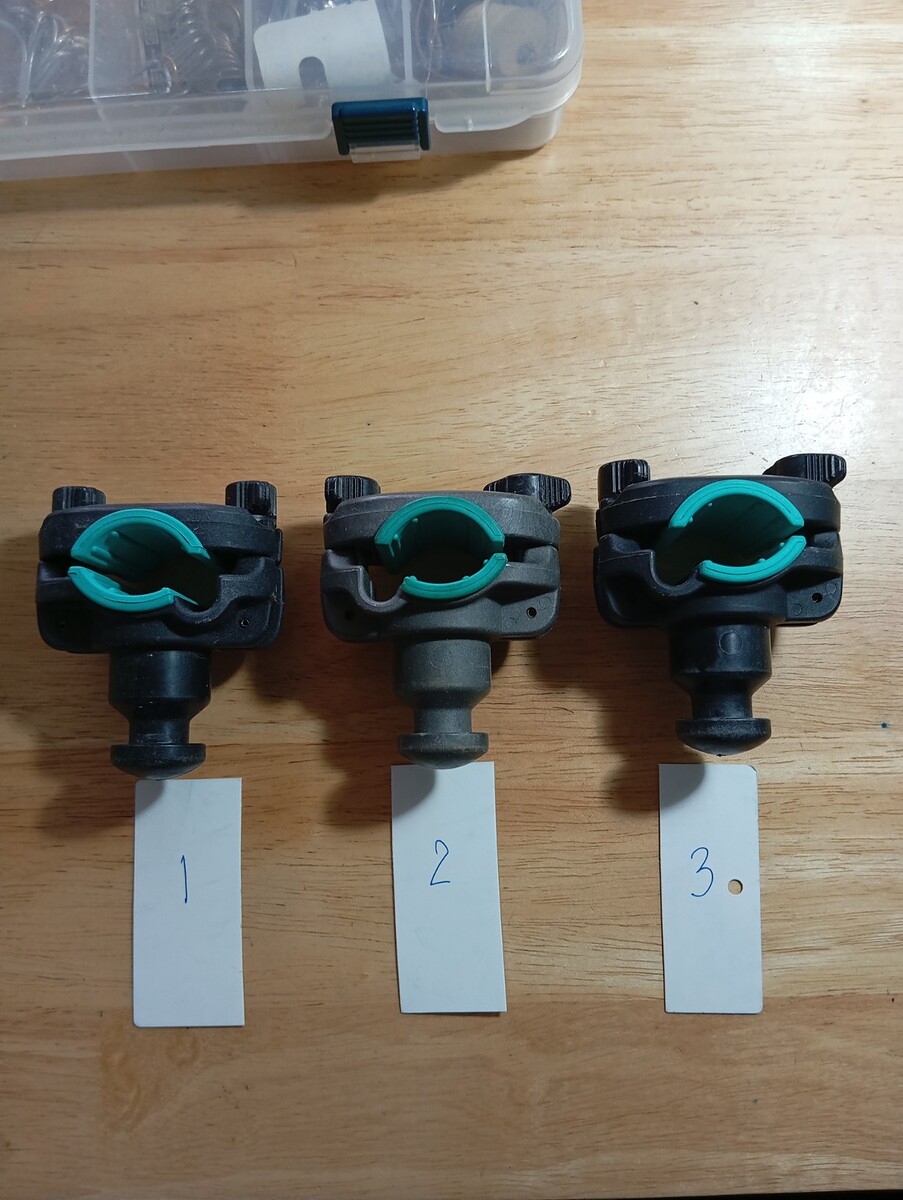 หัวจับที่วางคันรอกไฟฟ้า daiwa
