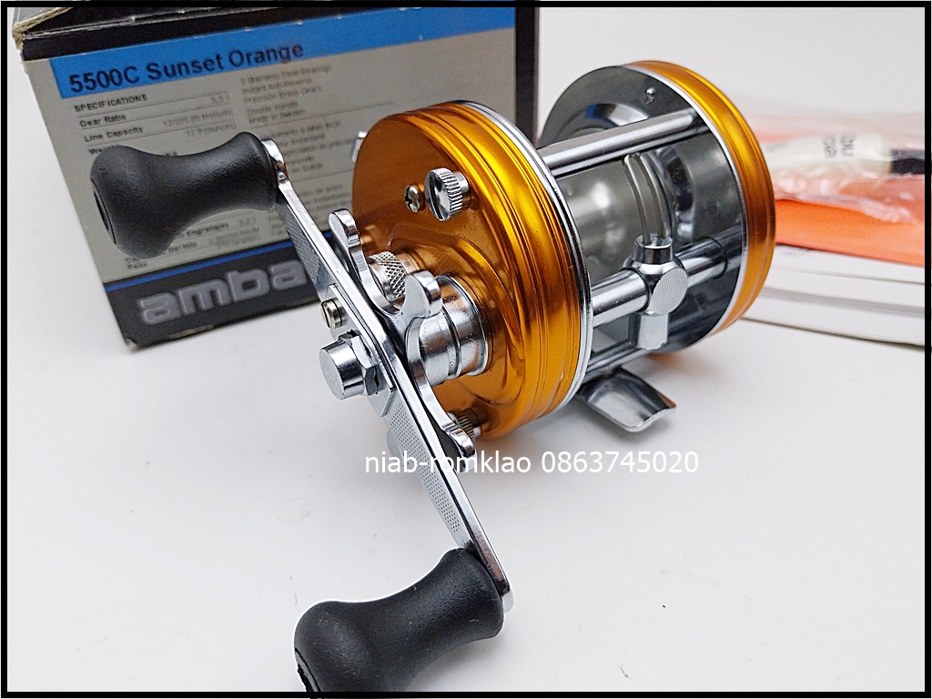 [N]--> Abu 5500C Sunset Orange สวยมาก หายากมาก สะสม