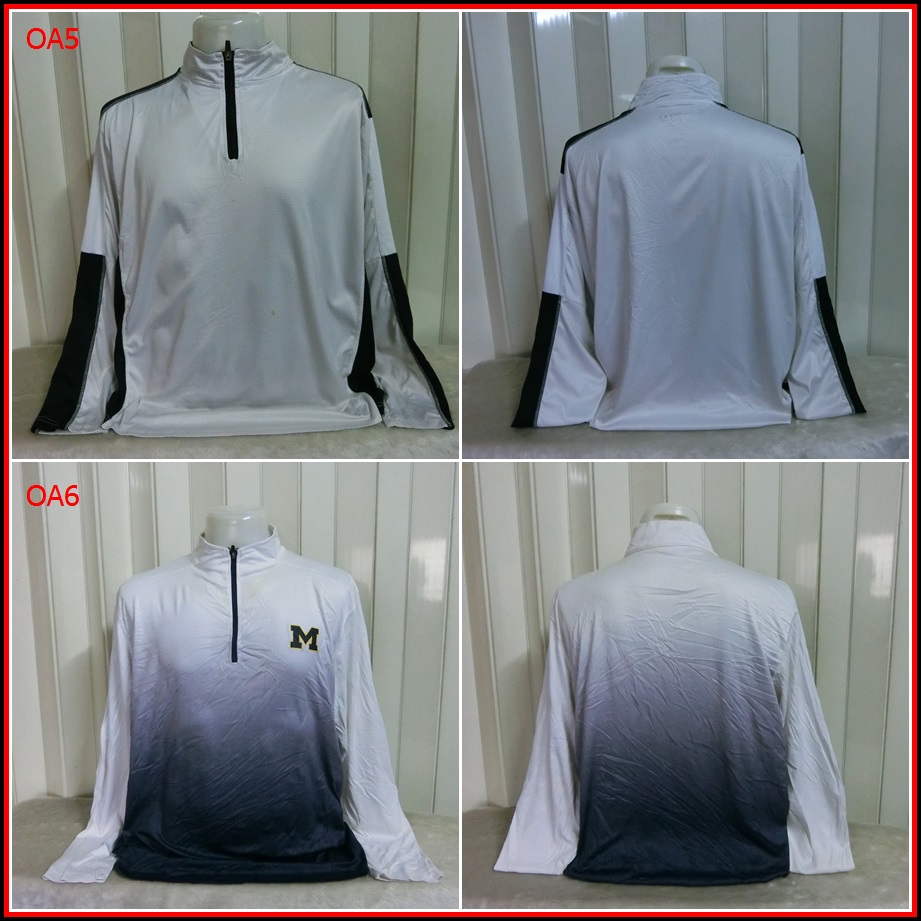 OA5. PBX PRO  สำหรับใส่ตกปลาเนื้อผ้าบาง ยืดหยุ่น กัน UV กันร้อนได้ดี แห้งไวใส่สบาย  Size XL อก 49 นิ