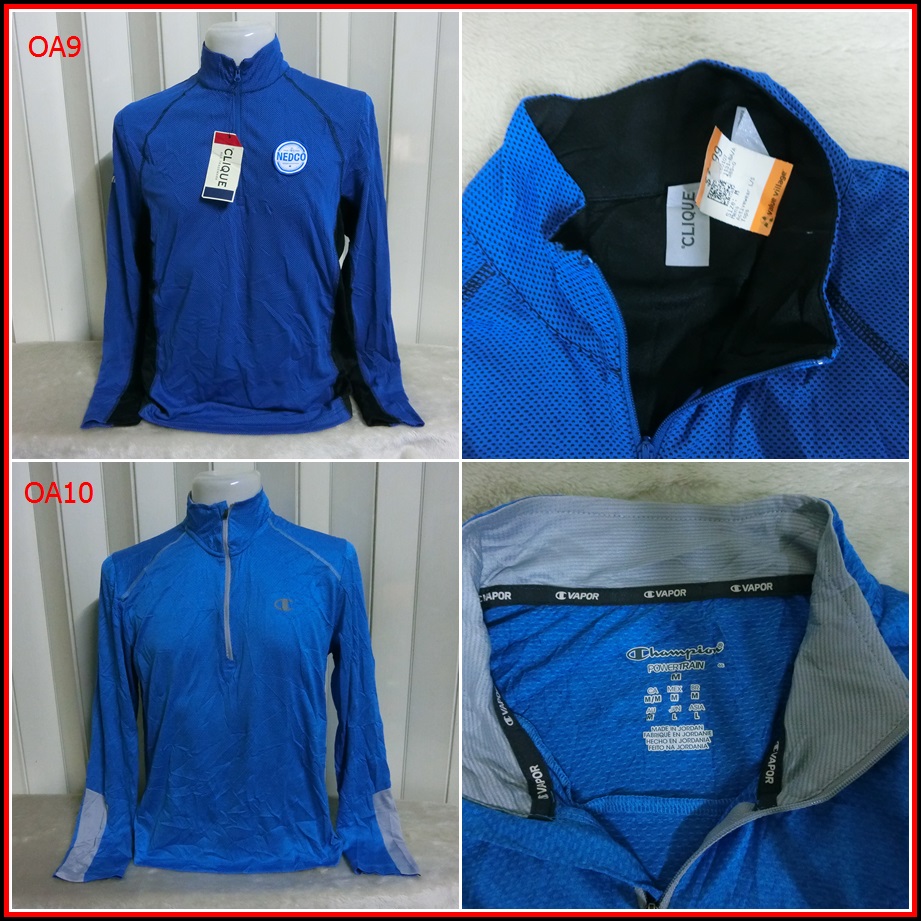 OA9. CLIQUE  สำหรับใส่ตกปลาเนื้อผ้าบาง ยืดหยุ่น กัน UV กันร้อนได้ดี แห้งไวใส่สบาย  Size M อก 42 นิ้ว