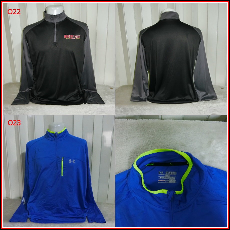 O22.เสื้อ  NORTH POINT เสื้อตกปลามือสอง ชนิดเนื้อผ้าบาง ชนิดผ้าแห้งไว   Size L อก 46 นิ้ว / 30 นิ้ว 