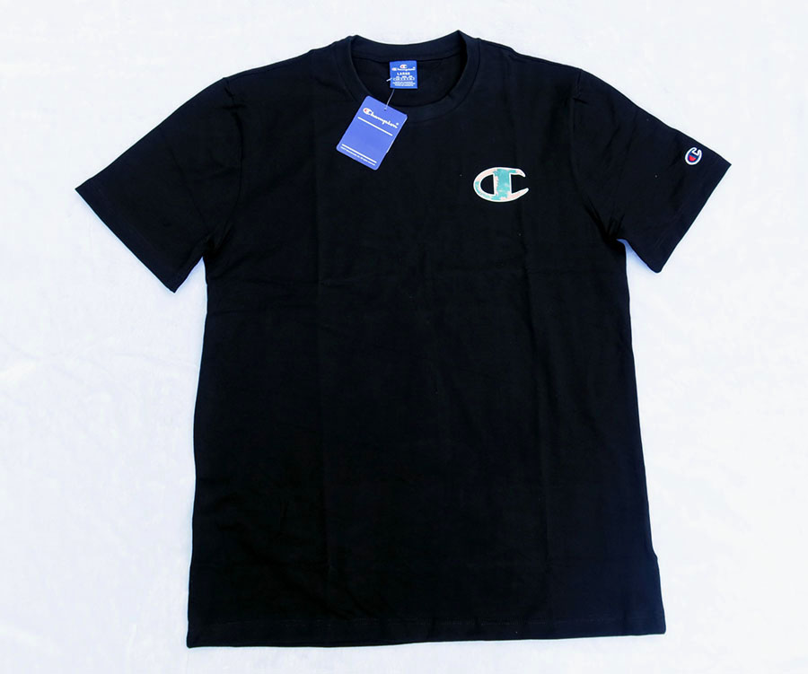 Champion /M/XL 42/46 เสื้อยืดแขนสั้น 2 สี 2 ลายสวยใหม่แท้ ราคารวมส่ง Flash