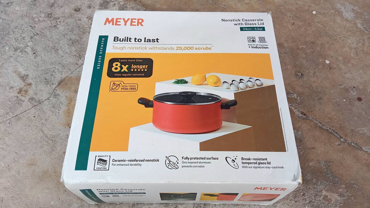 หม้อMEYER NONSTICKของใหม่