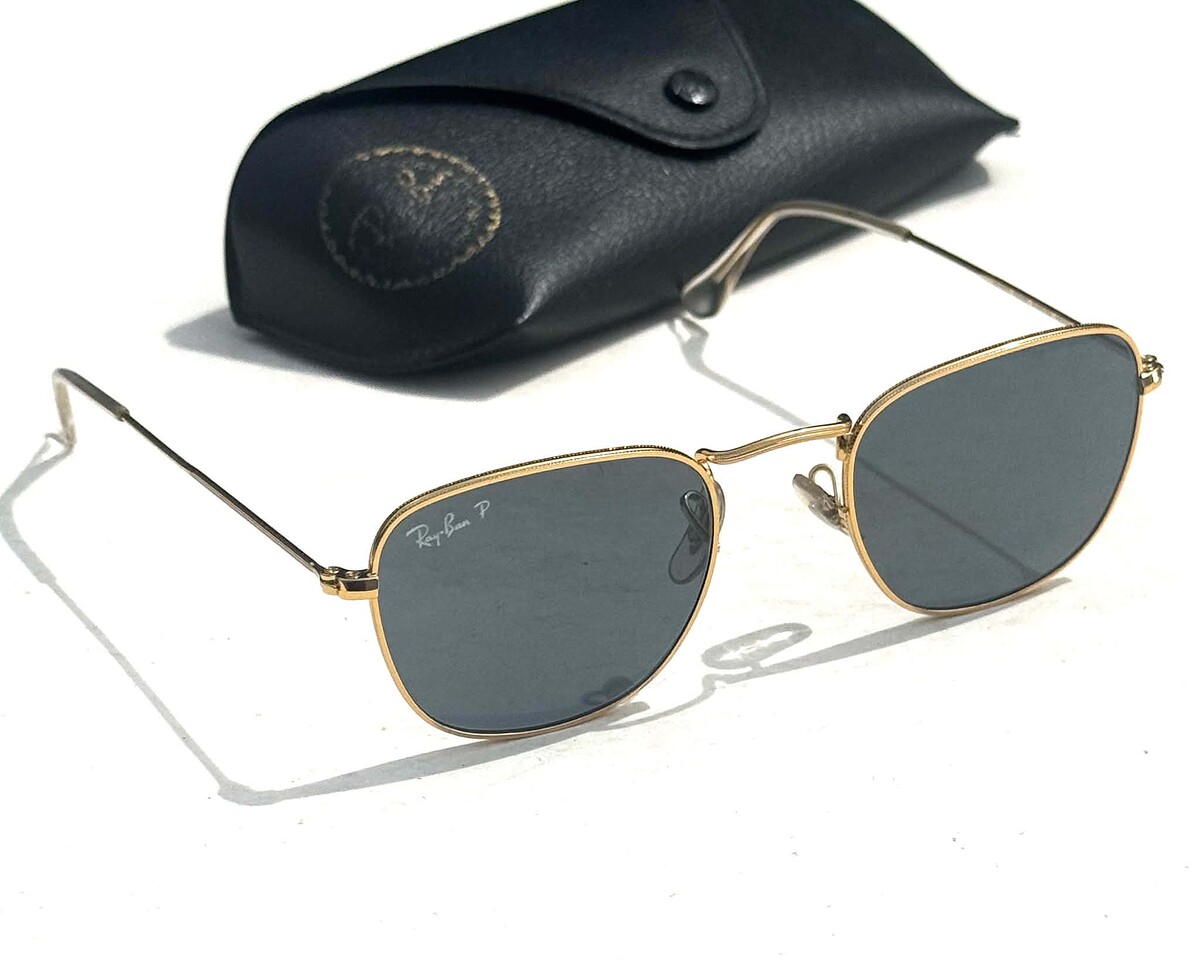 RAYBAN FRANK polarized RB3857 vintage สวยย้อนยุค50' 