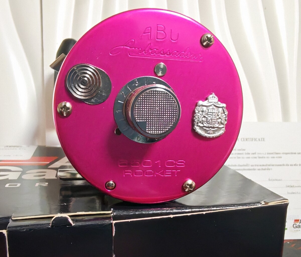 Abu 6501 hot pink ปรับราคาขาดทุน