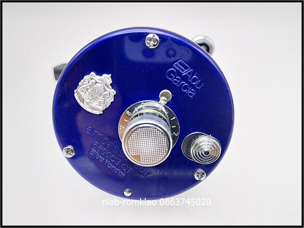 [b][q]Abu 6500C3 CT Blue Yonder  สภาพนางฟ้า หายากมาก ใช้งานปกติ มีแต่ตัวรอก ราคา 8000  ems 80  
[/b